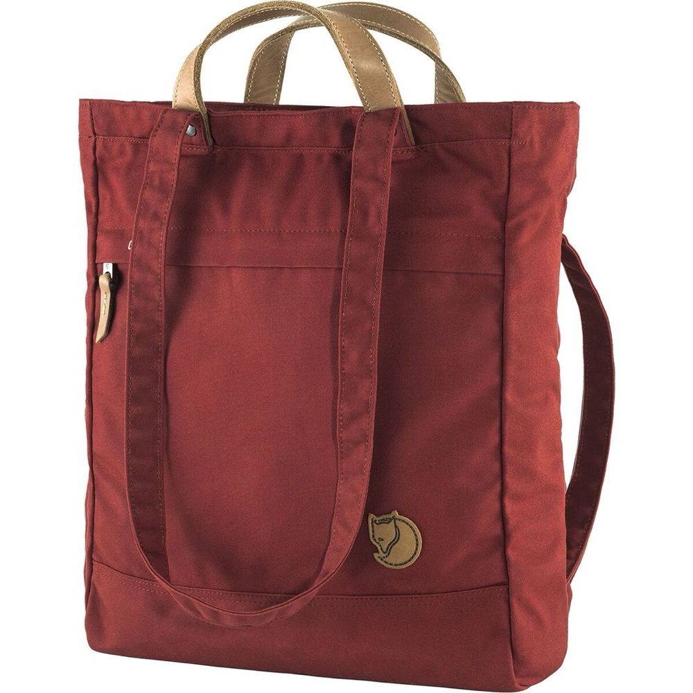 Fjallraven Deep Red Tote Bag